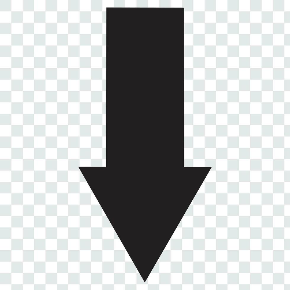 Long arrow vector icon. Black horizontal double arrow. Replaceable vector design.