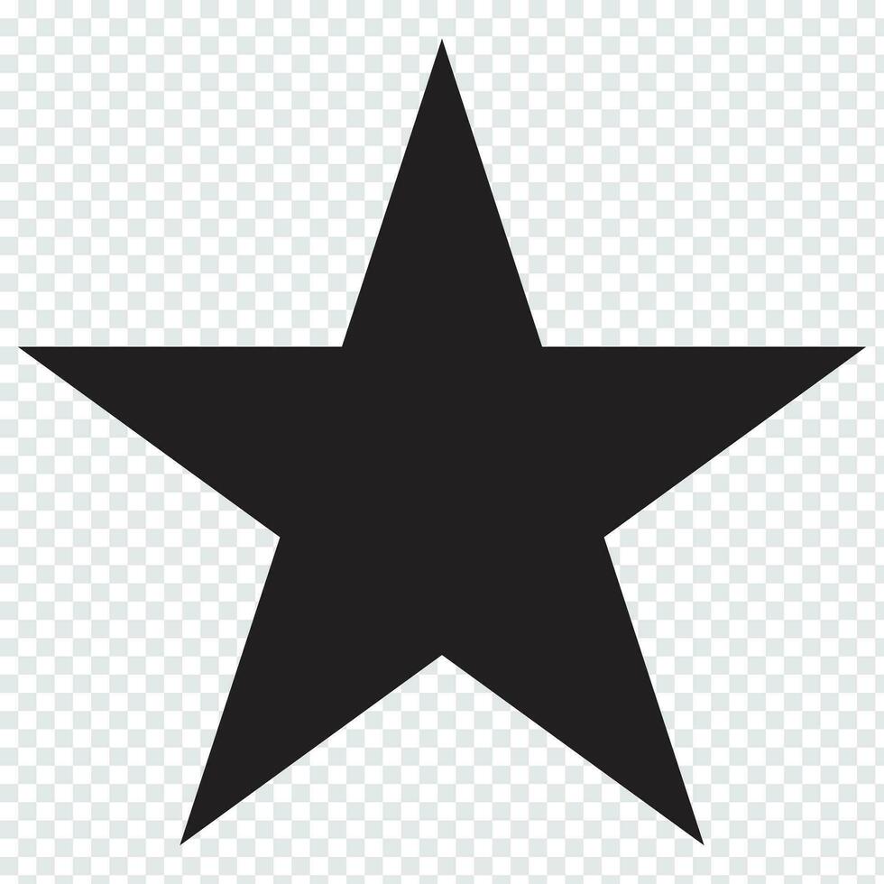 Star Icon Vector Symbol Design Illustration