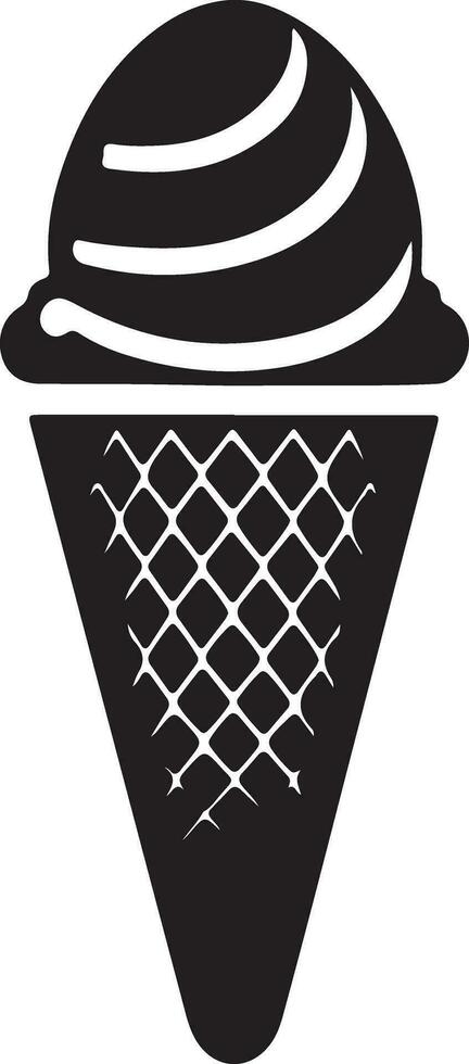 ice cream cone vector