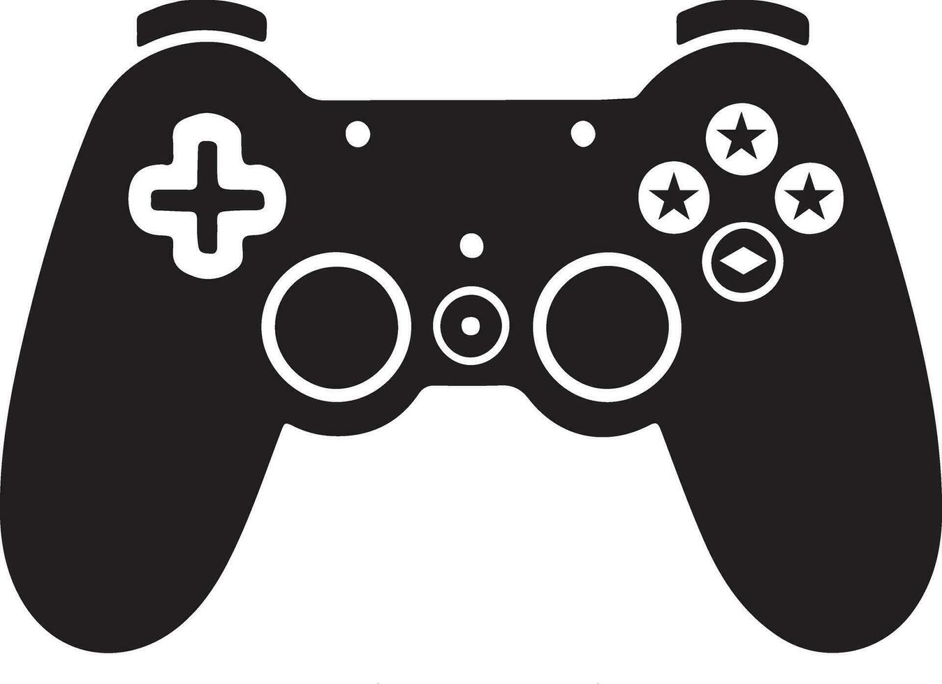 video game controller icon vector