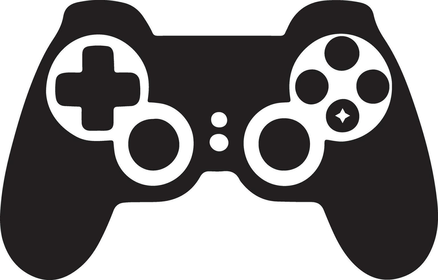 video game controller icon vector