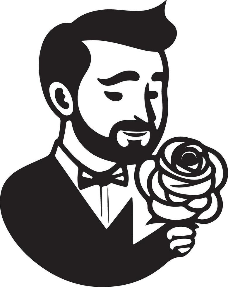 Love for Dad vector illustration art