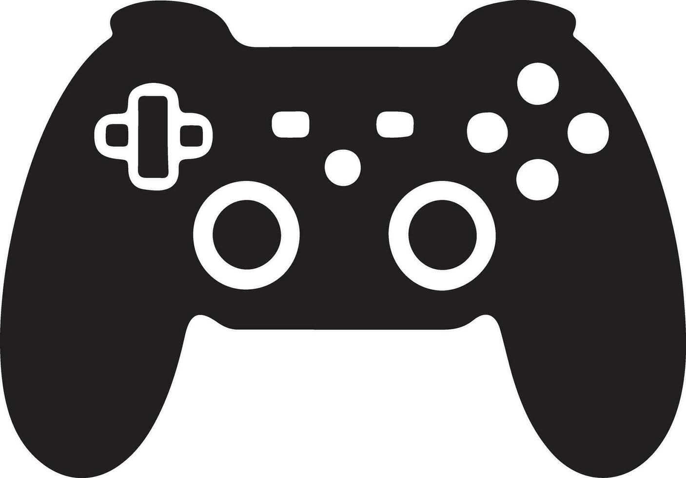 video game controller icon vector