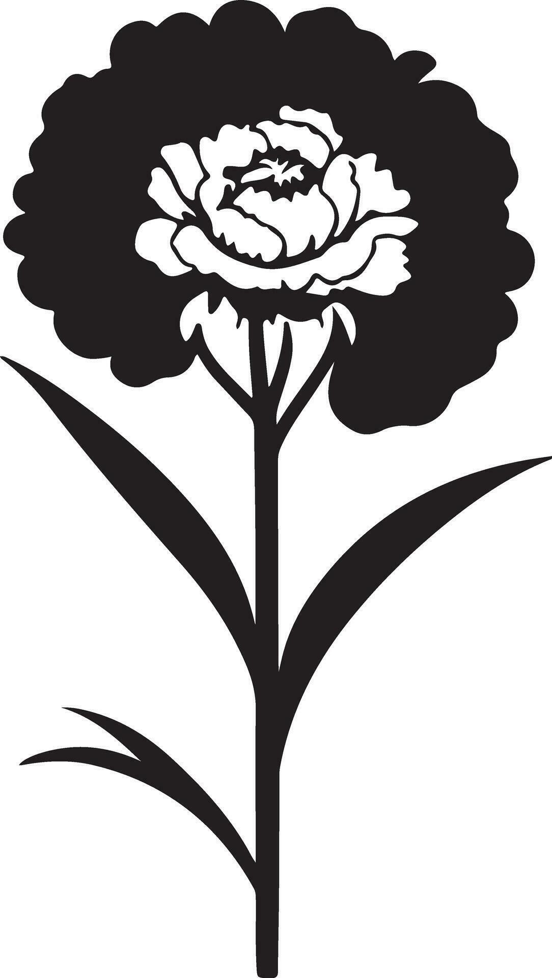 black and white flower 36120698 Vector Art at Vecteezy