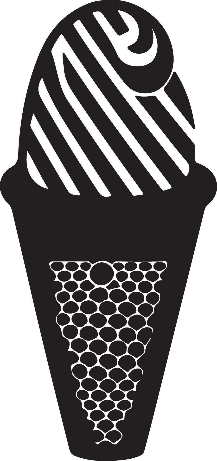 ice cream cone 36120705 Vector Art at Vecteezy