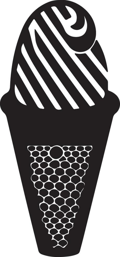 ice cream cone vector