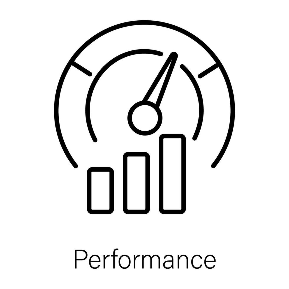 Trendy Performance Concepts vector
