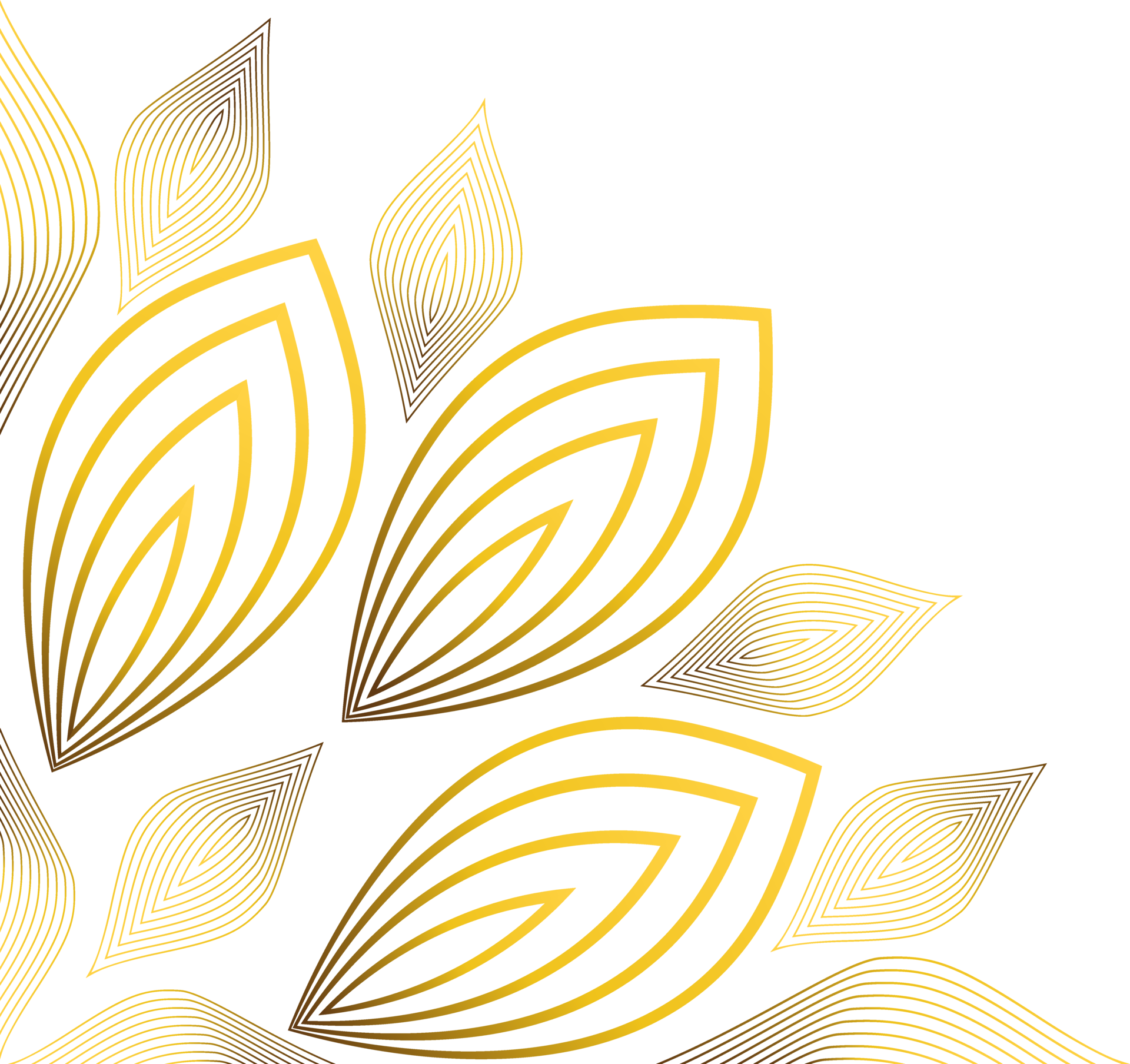 beautiful gold ornament 36121154 PNG