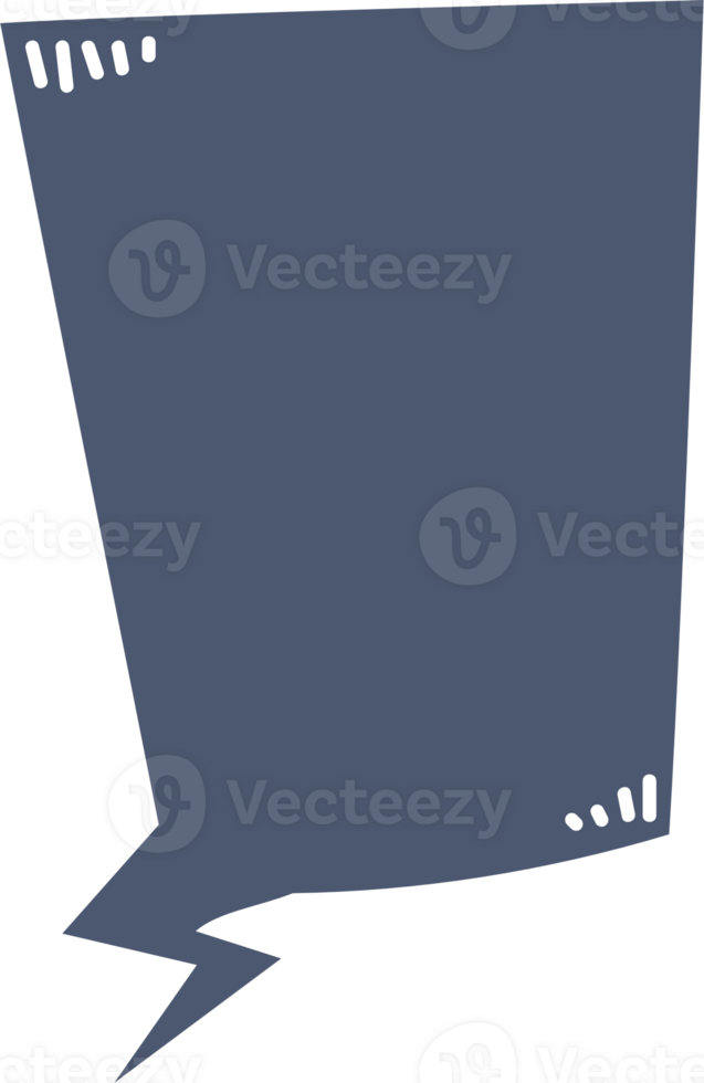 speech bubble balloon icon sticker memo keyword planner text box banner, flat png transparent element design