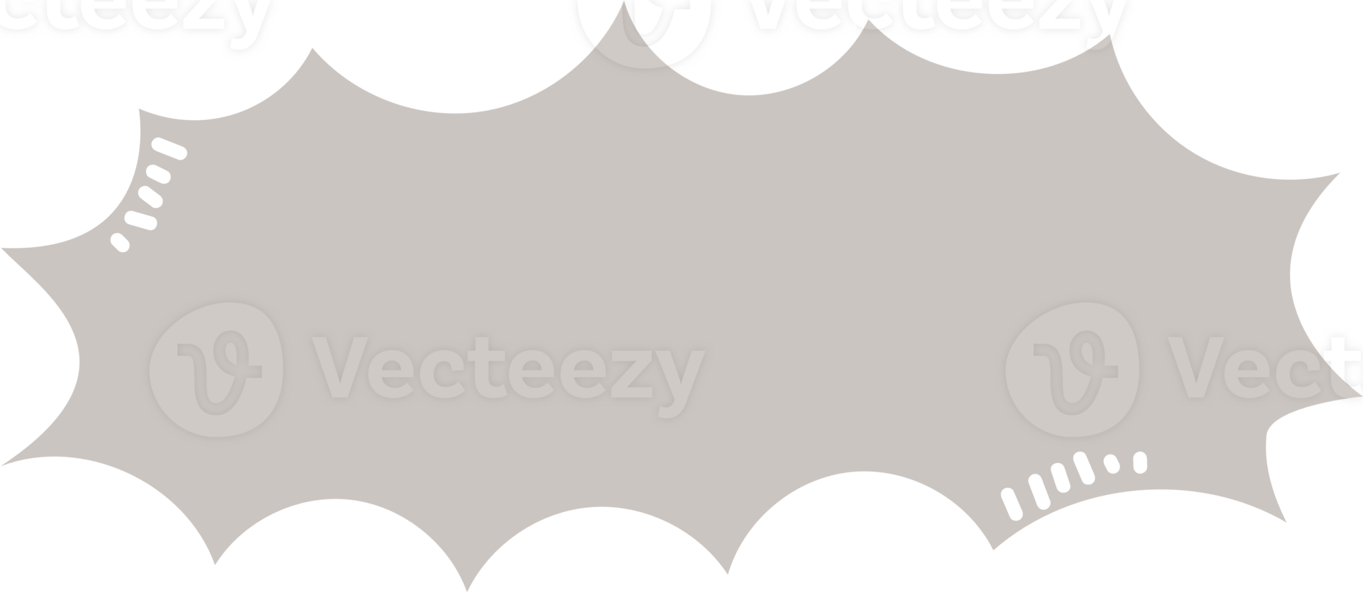 speech bubble balloon icon sticker memo keyword planner text box banner, flat png transparent element design