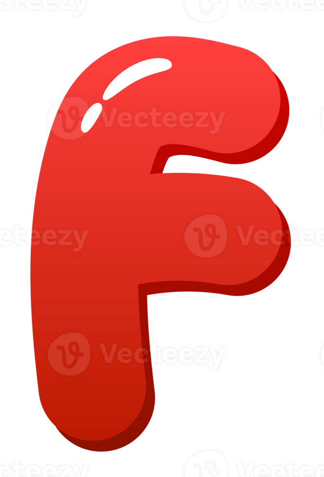 Alphabet Cute For Kids Letter F png