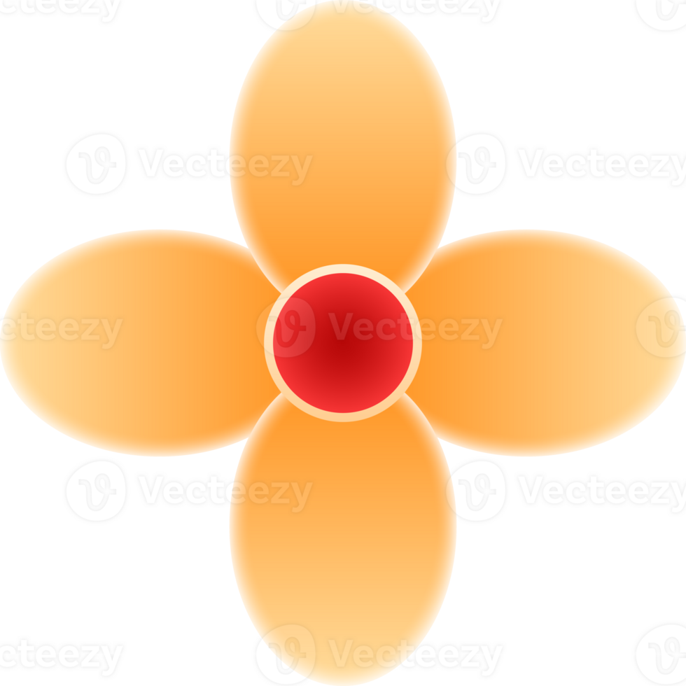 Yellow Flower Illustration png