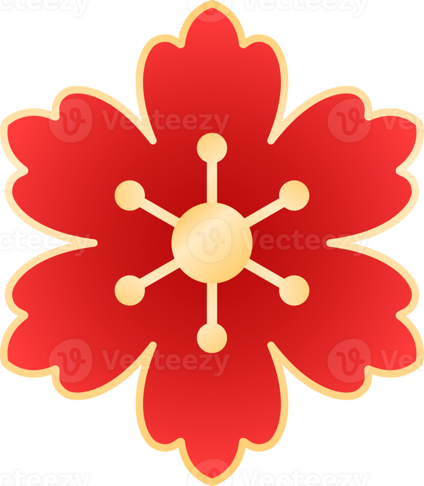 Lunar New Year Flower png