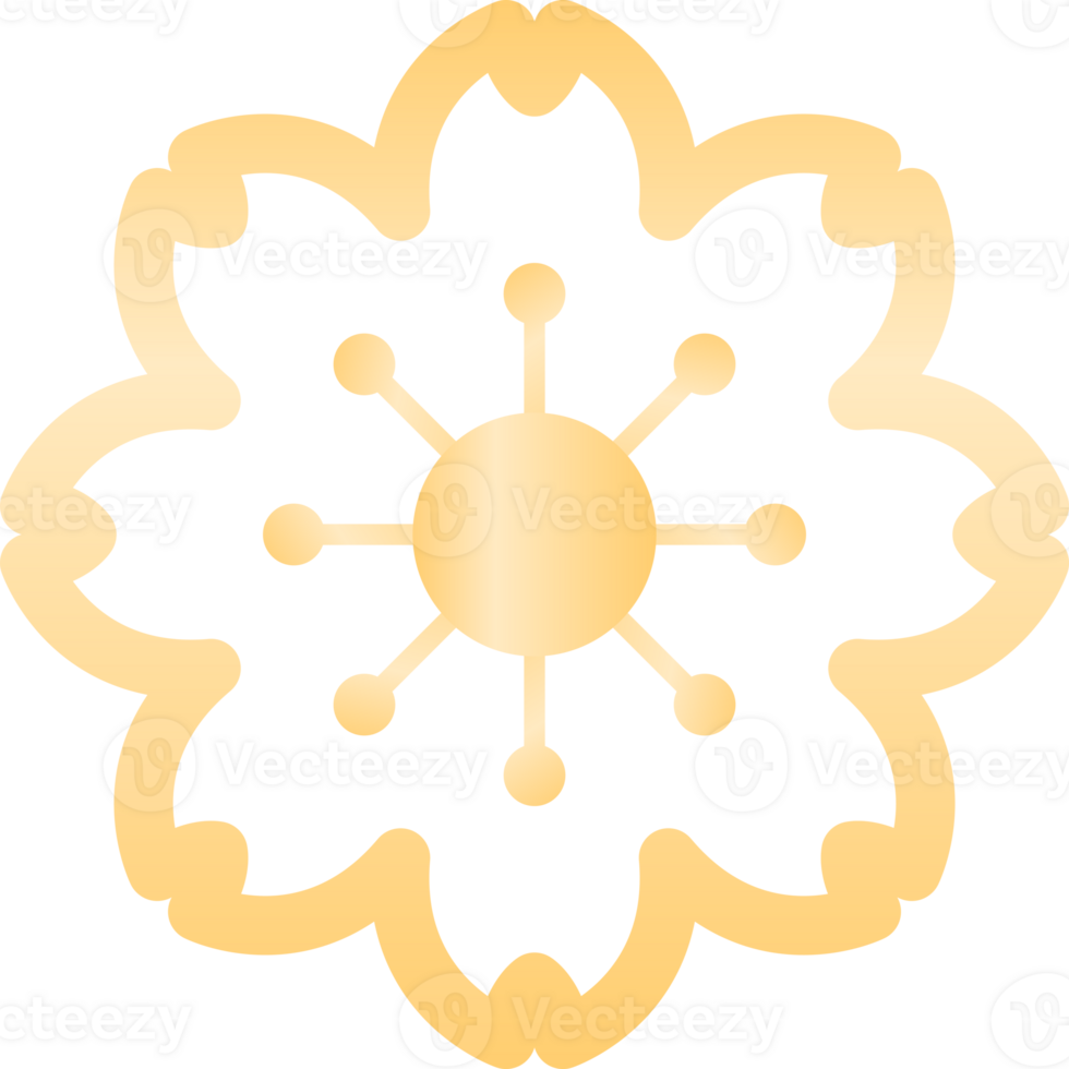 New Year Flower Icon png