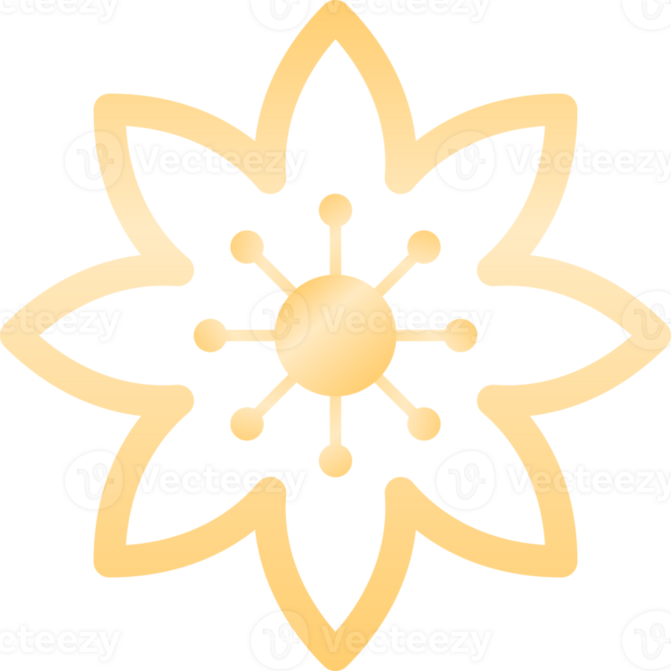 New Year Flower Icon png
