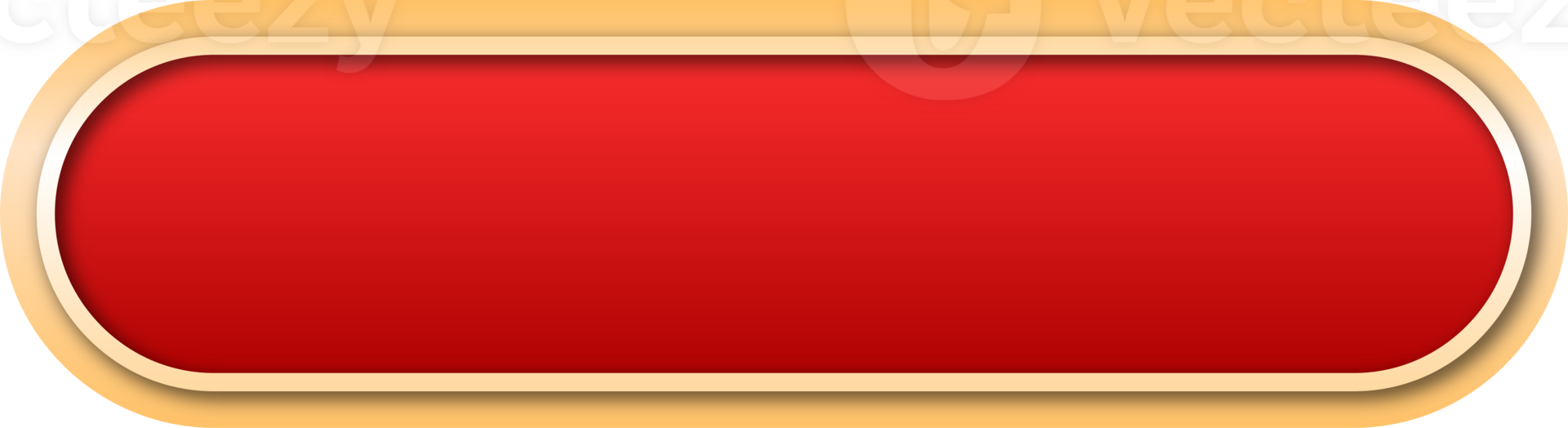New Year Red Text Box Frame png