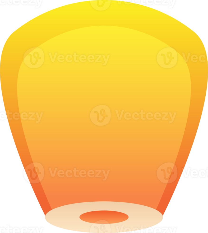 Sky Lantern Illustration png