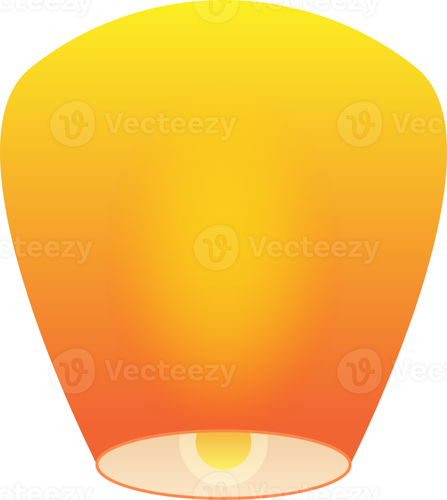 Sky Lantern Illustration png