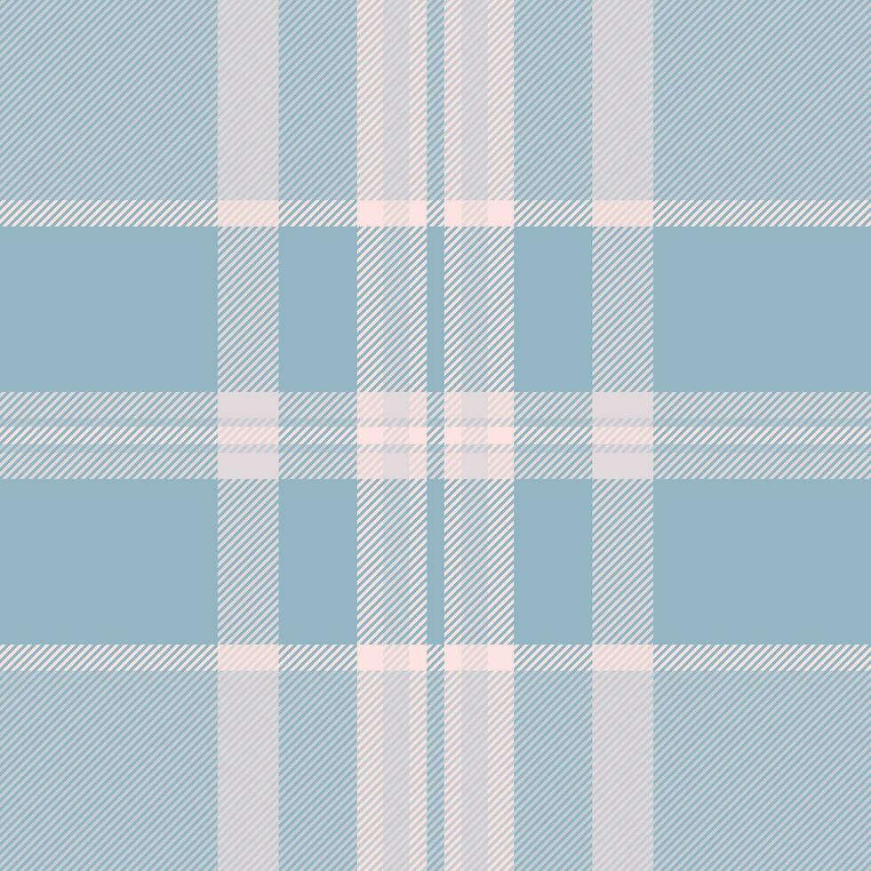 Fabric background tartan of textile plaid texture with a seamless check vector pattern.