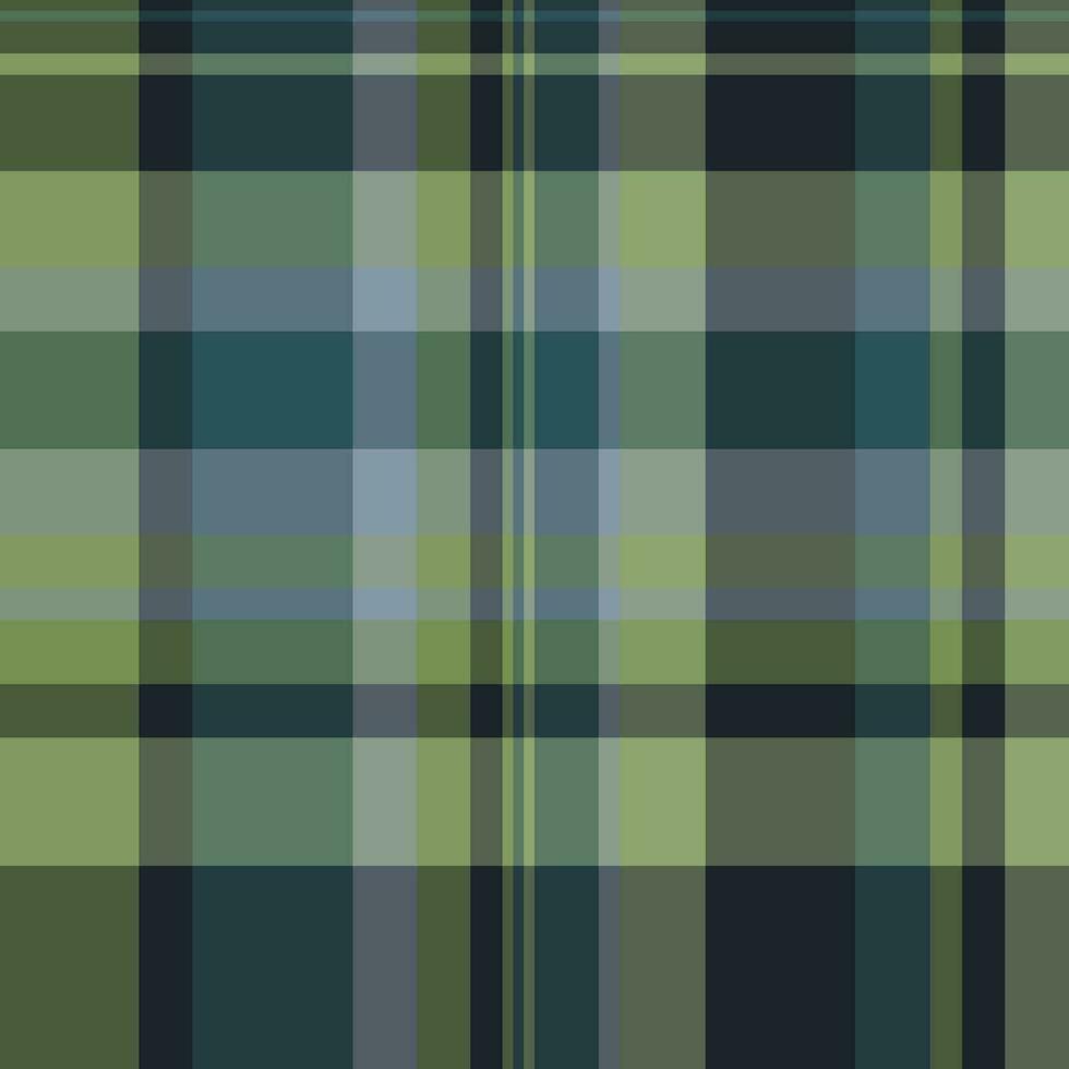 Mesh check texture tartan, harvest vector plaid pattern. Smooth textile seamless fabric background in pastel and green colors.