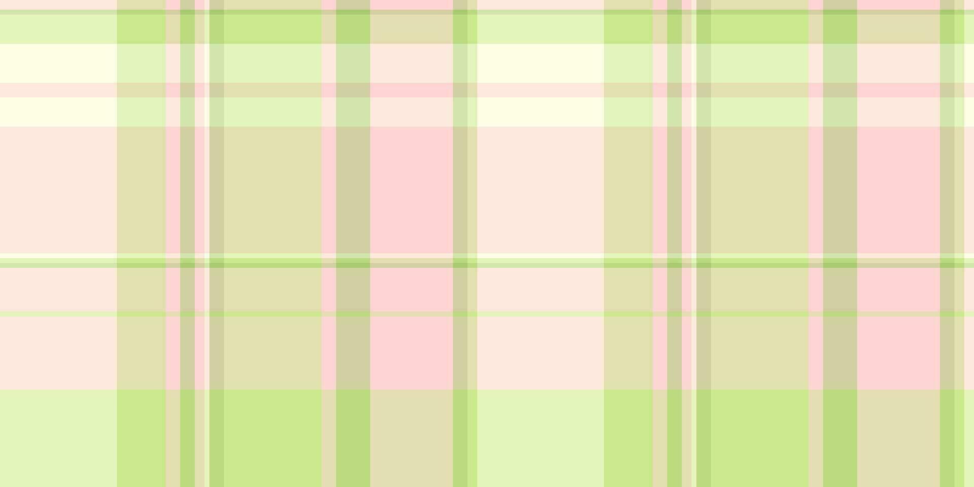 Canvas plaid textile vector, soft check pattern background. Pastel tartan texture seamless fabric in light and misty rose colors. vector