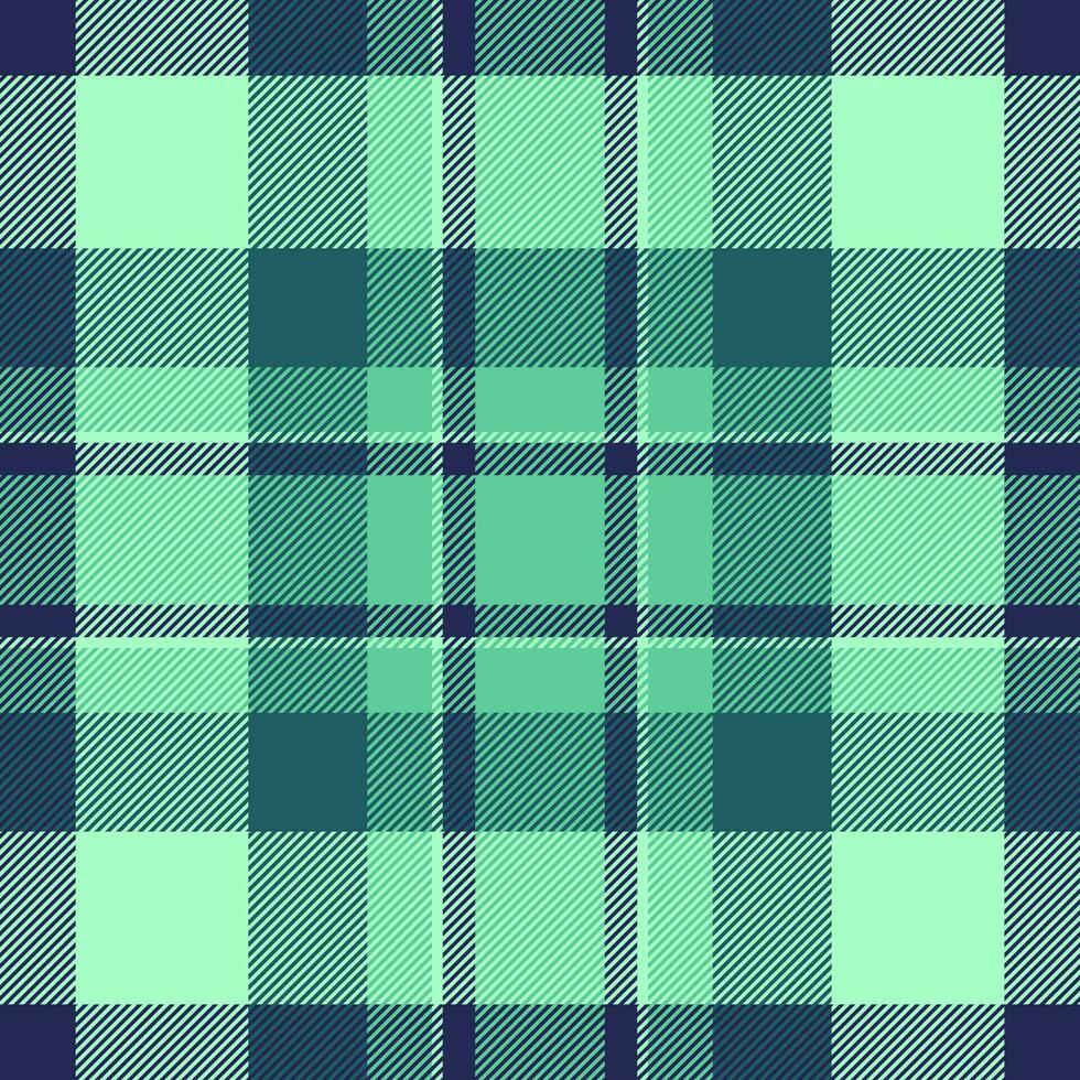 Fabric check seamless of textile texture tartan with a plaid pattern vector background.