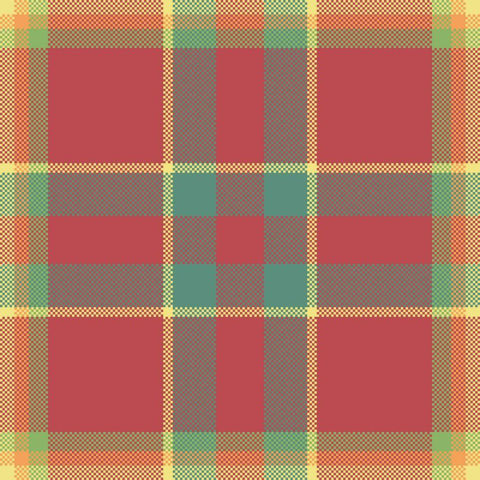 Texture seamless textile of vector fabric check with a pattern plaid tartan background.