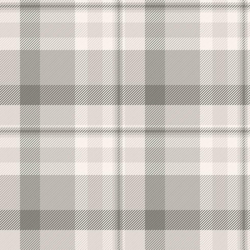 Wallpaper tartan fabric seamless, many pattern texture check. October vector textile background plaid in grey and white colors.