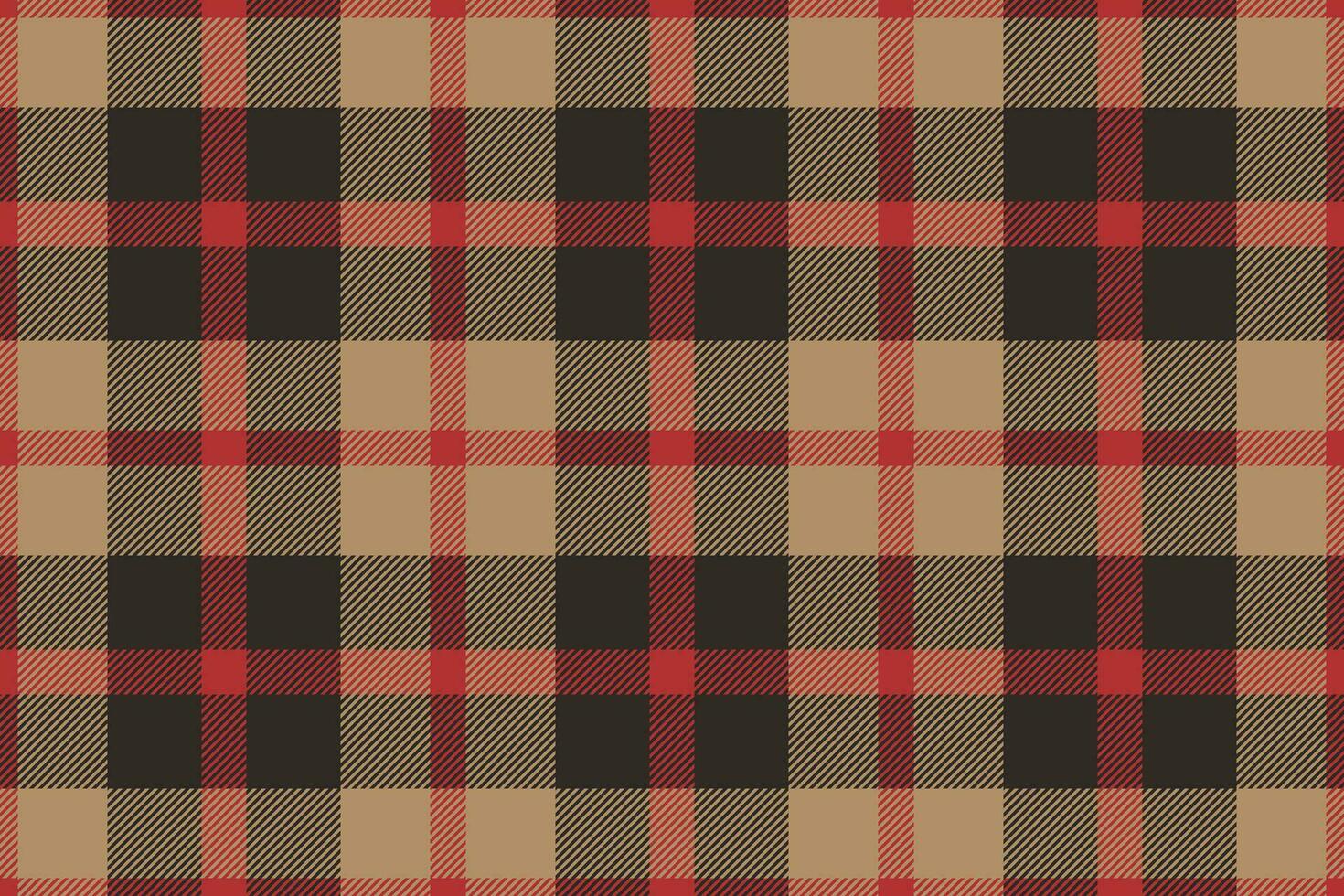 Plaid background, check seamless pattern. Vector fabric texture for textile print, wrapping paper, gift card or wallpaper.