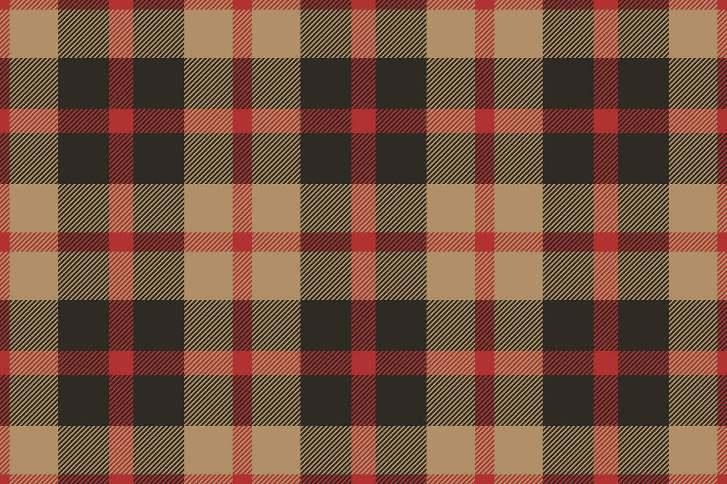 Plaid background, check seamless pattern. Vector fabric texture for textile print, wrapping paper, gift card or wallpaper.