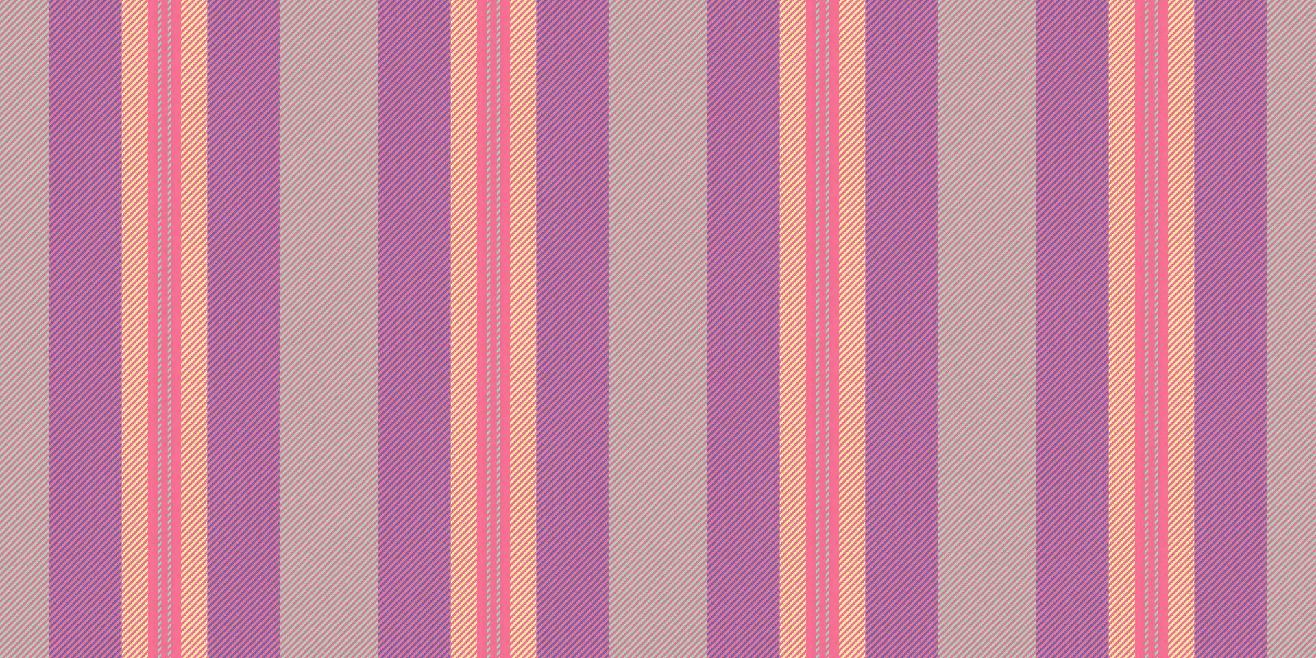 Funky texture seamless background, shirt lines stripe pattern. Manufactory fabric textile vertical vector in red and indigo colors.