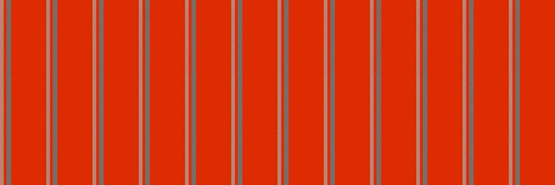 Pretty texture vector pattern, revival lines background textile. Unique seamless stripe vertical fabric in red and cyan colors.