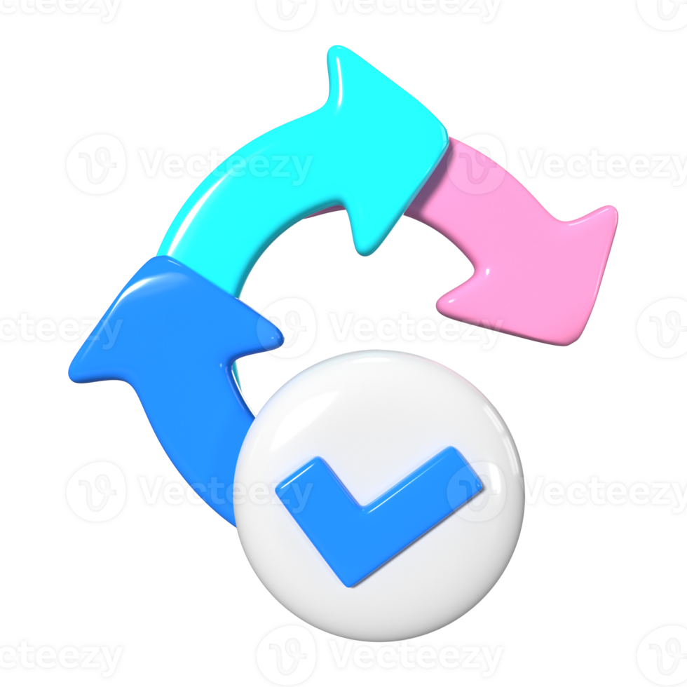 Captcha 3D Illustration Icon png