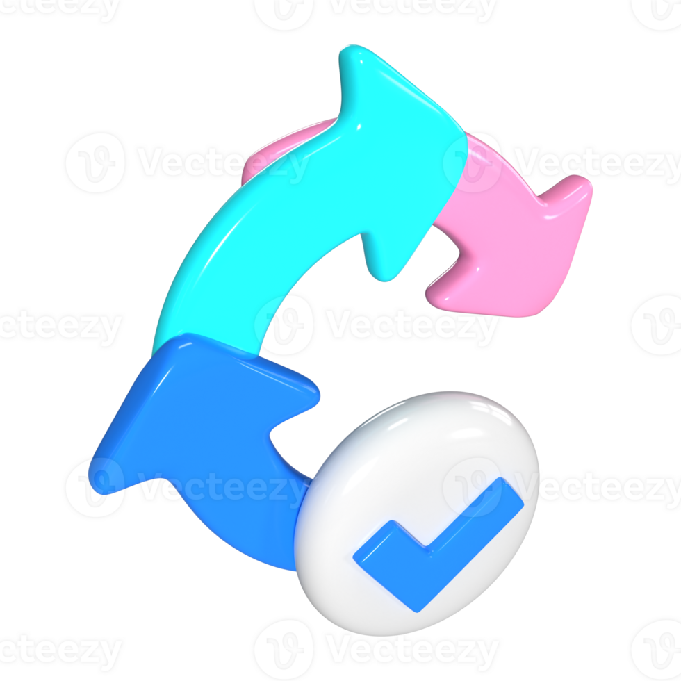 Captcha 3D Illustration Icon png