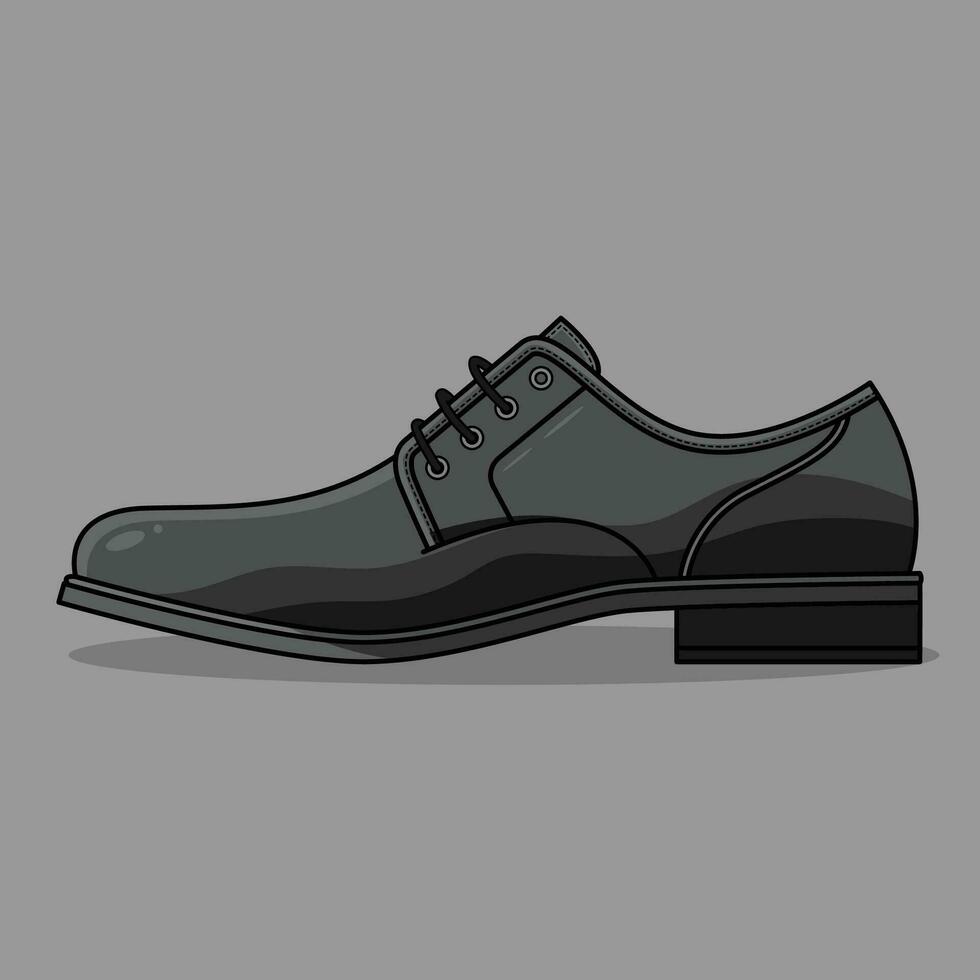 casual trabajo Zapatos general vector