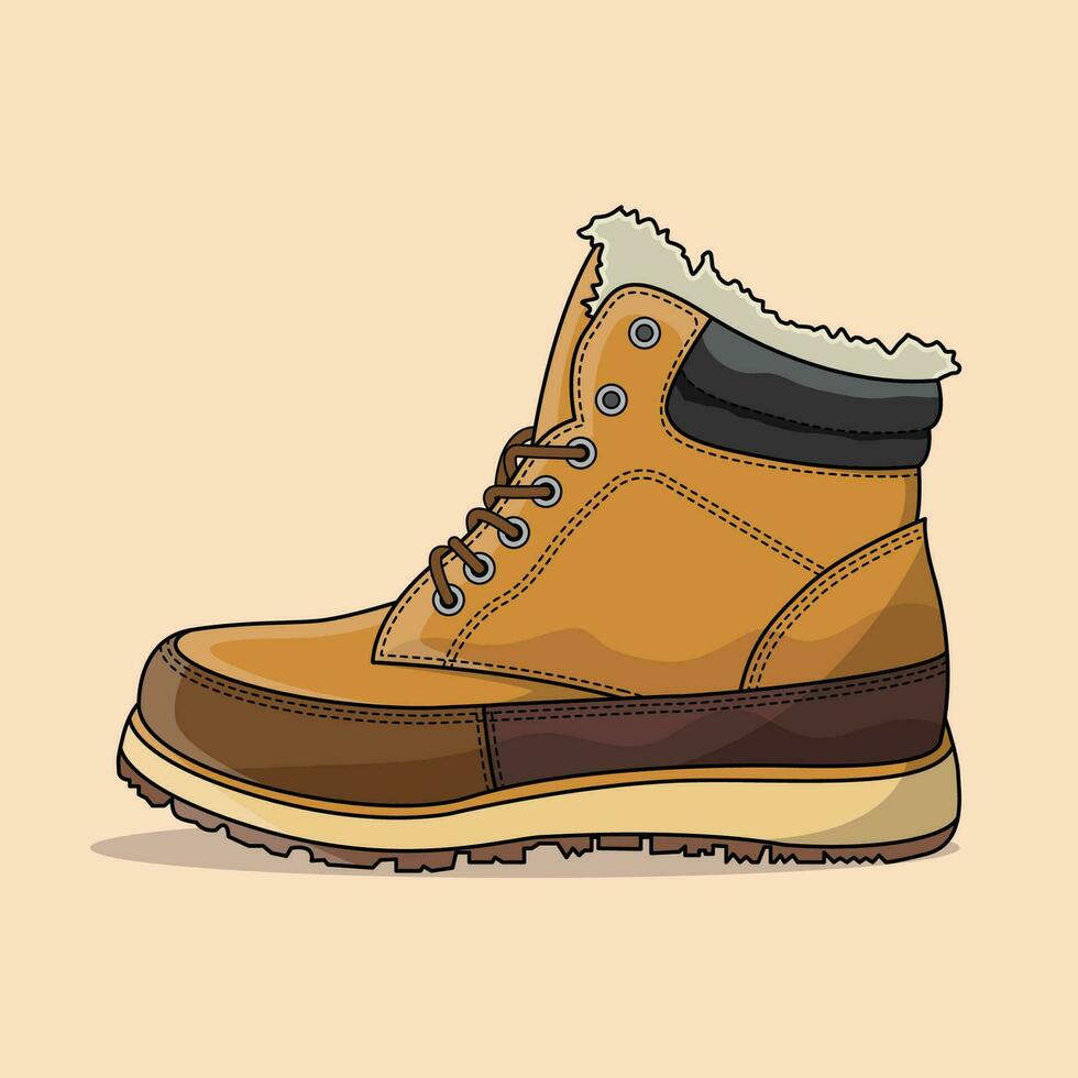 Safety Shoes Hard vector