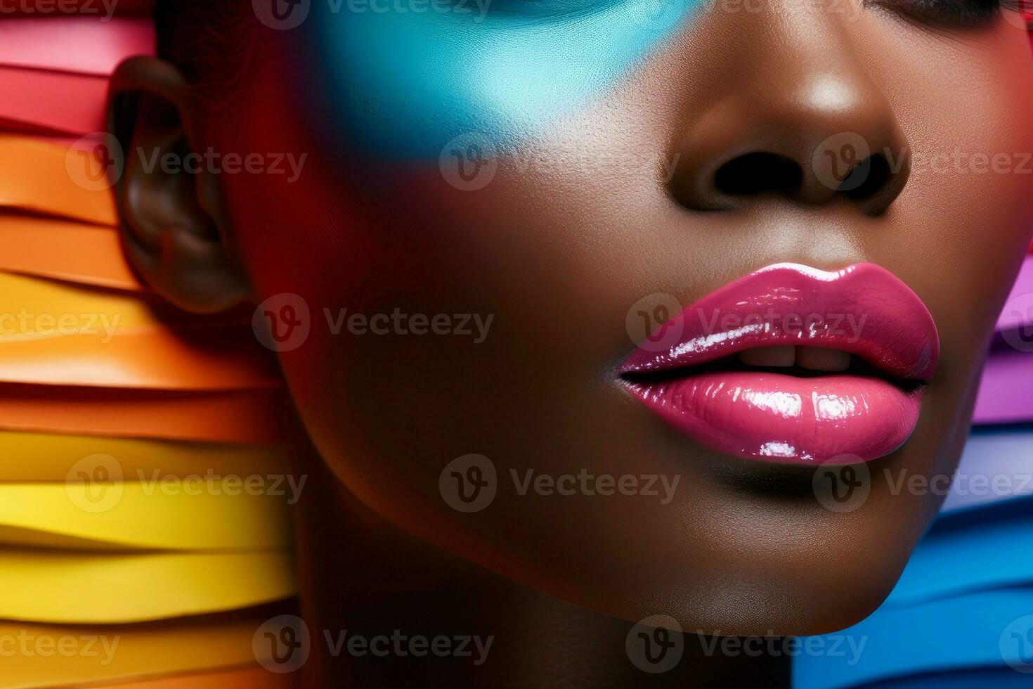 AI generated Full-coverage Makeup foundation products. Generate Ai photo
