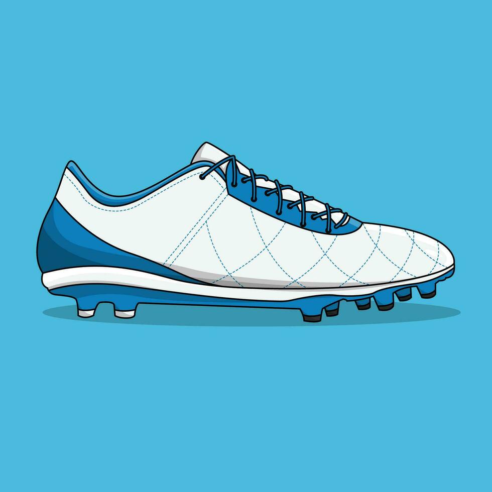 fútbol americano zapatilla de deporte estilo libre ayudar Maestro vector