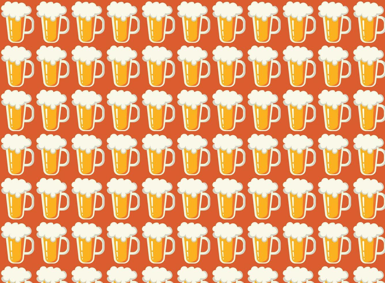 beer pattern background, ideal for design beverage publications, beers vector