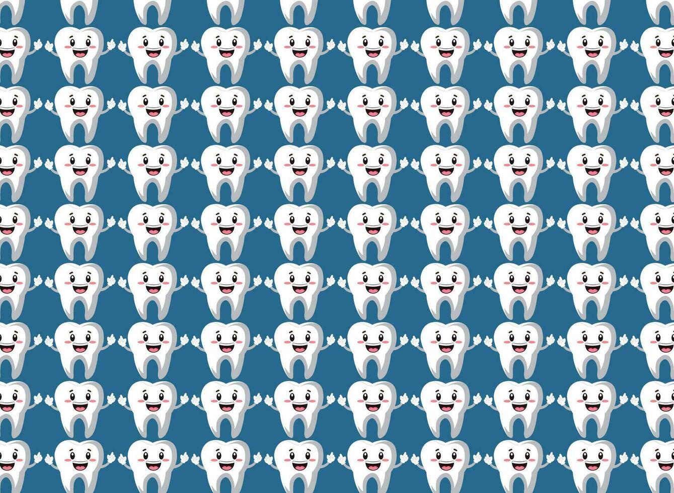 dentist pattern, tooth pattern, repetition, ideal for publications or backgrounds vector