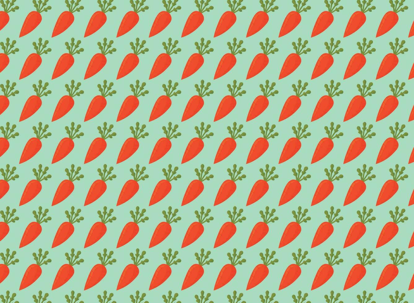 Carrot pattern, background for kitchen fabrics or backgrounds for design, carrot repeat, great for vegan publication background too vector