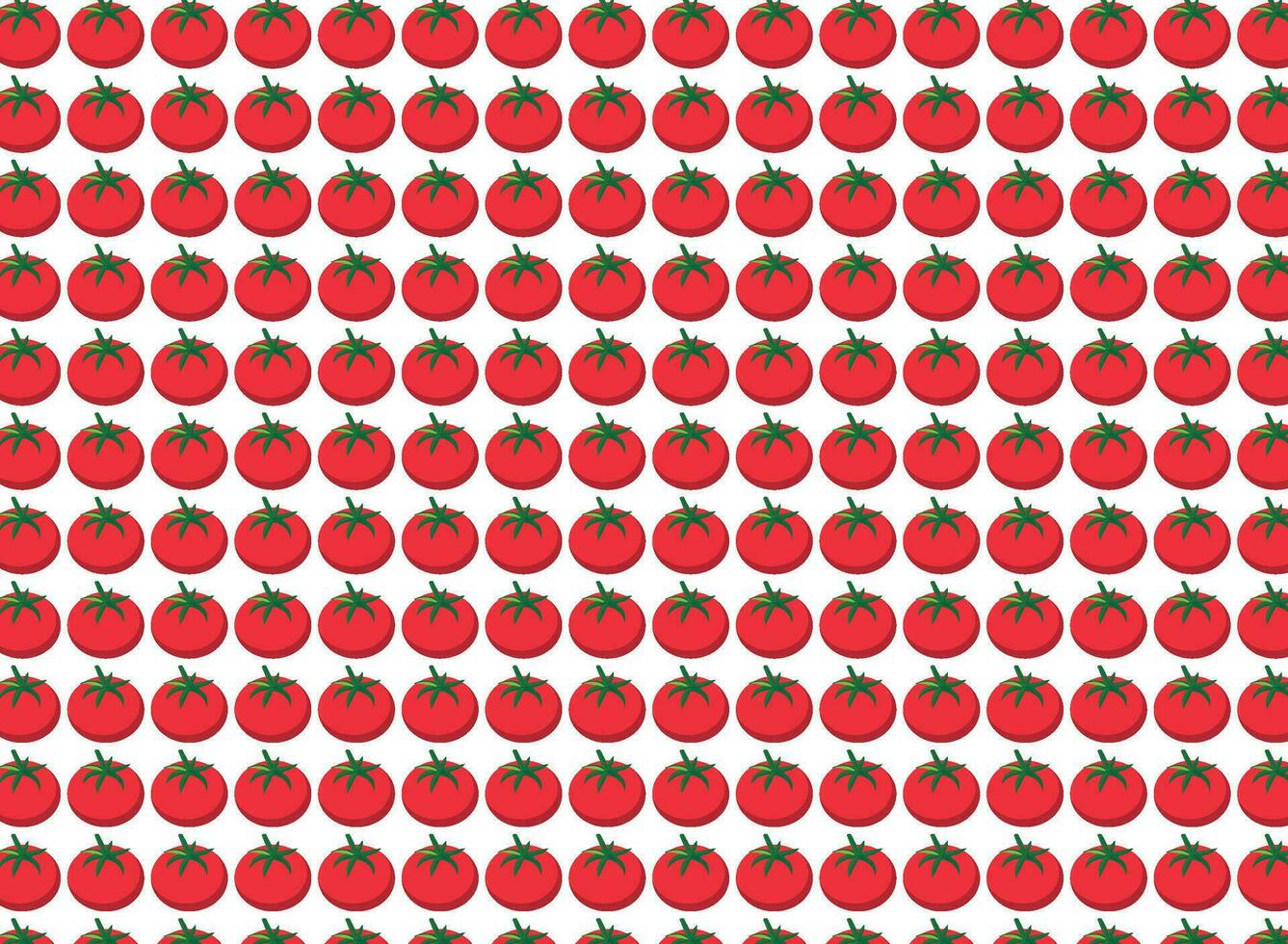 tomato pattern, vector illustration, for backgrounds or prints, vegetable, green and fruit templates