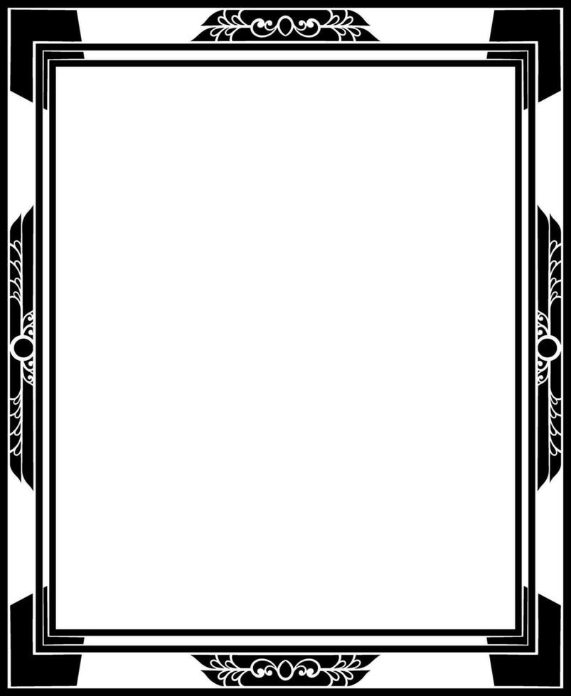 Vector rectangle ornament frame 36123578 Vector Art at Vecteezy