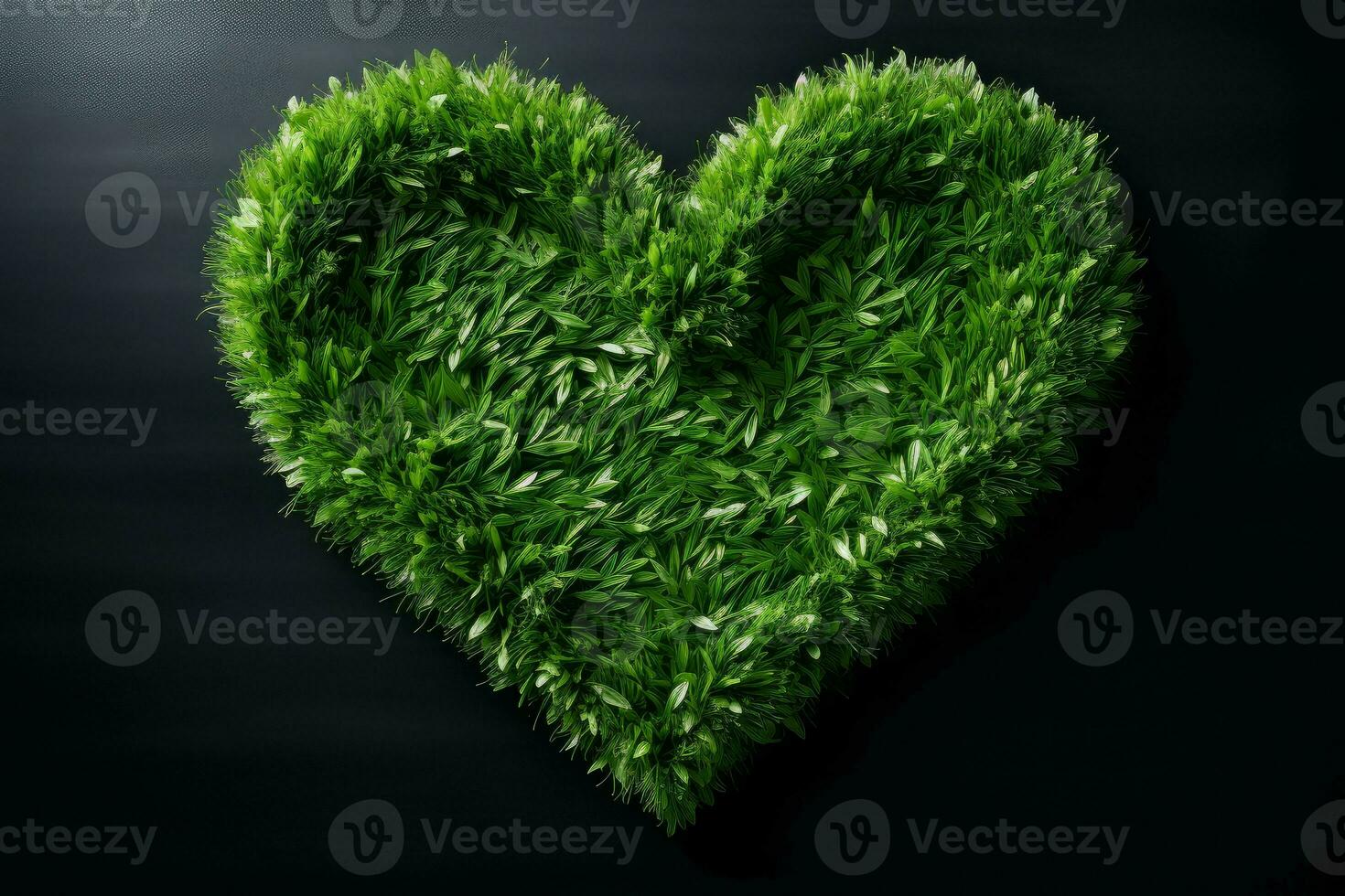 AI generated Sprawling Heart grass. Generate Ai photo