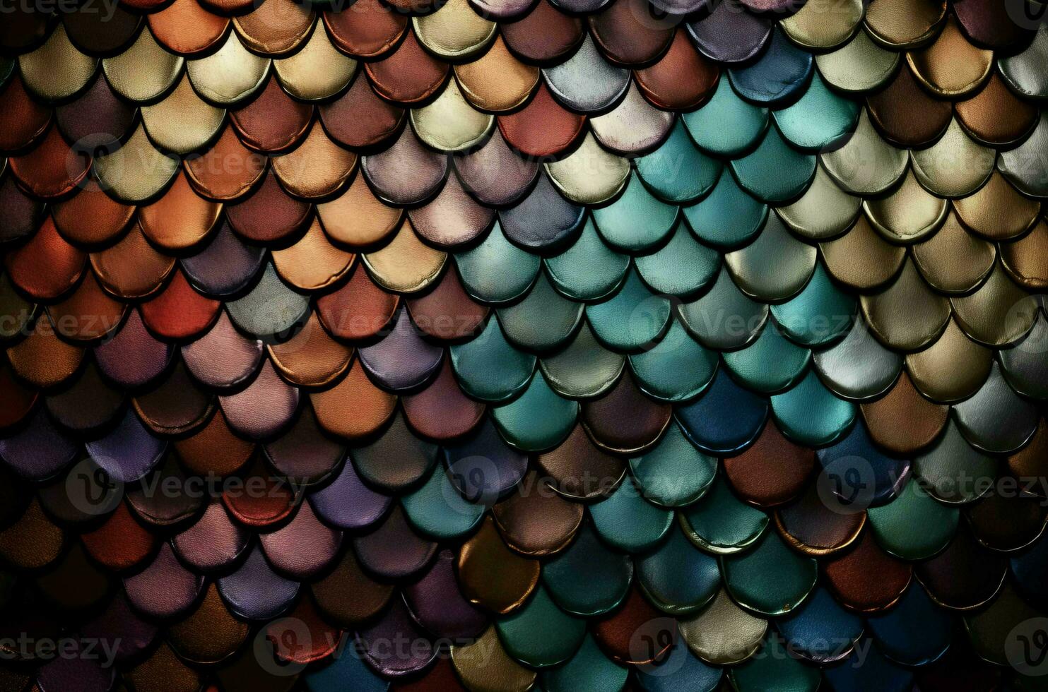 AI generated Reptile skin background. Generate AI photo