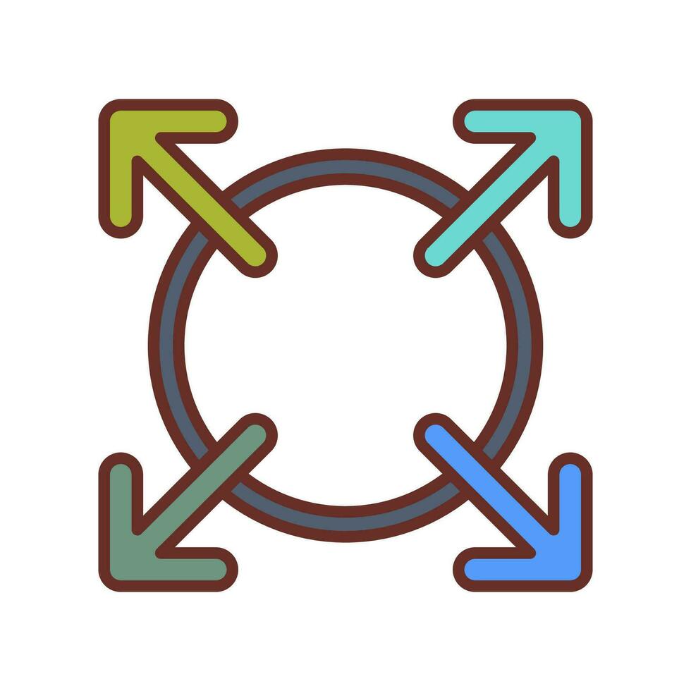 Expand in vector. Illustration vector