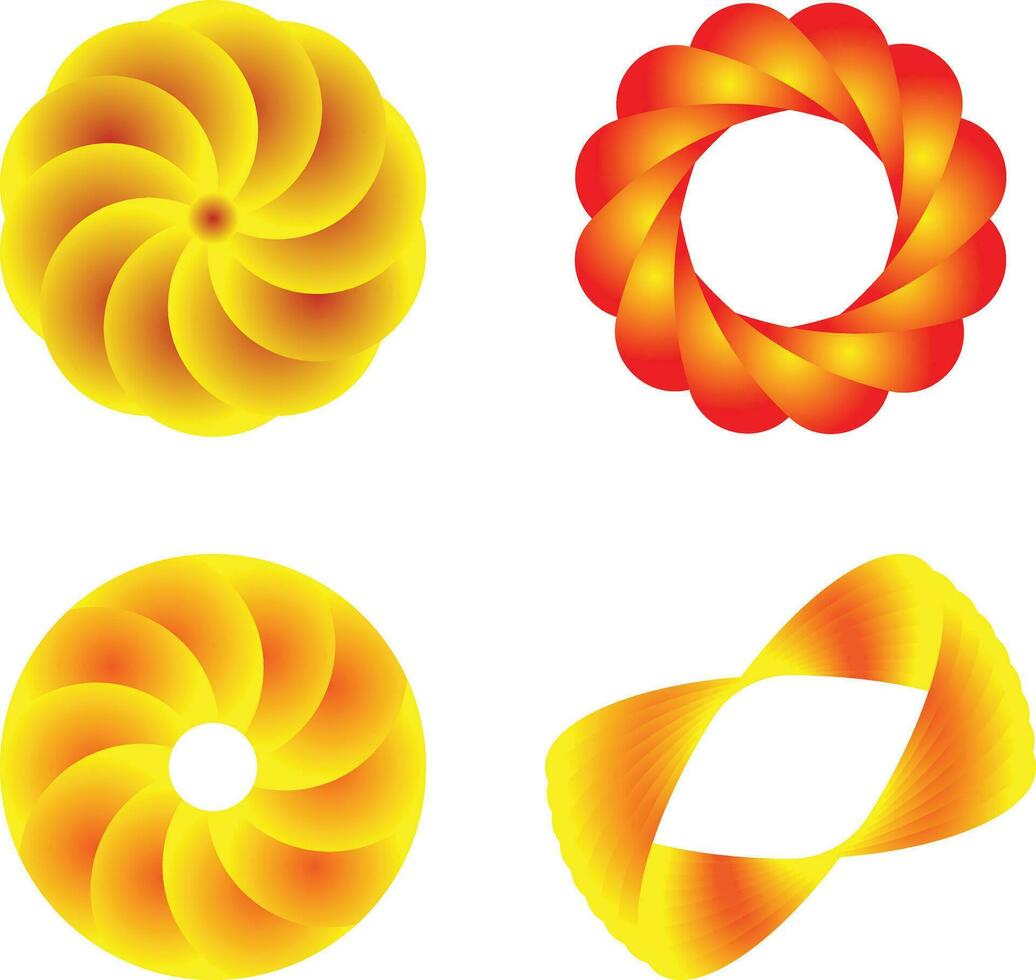 Circle Flower vector