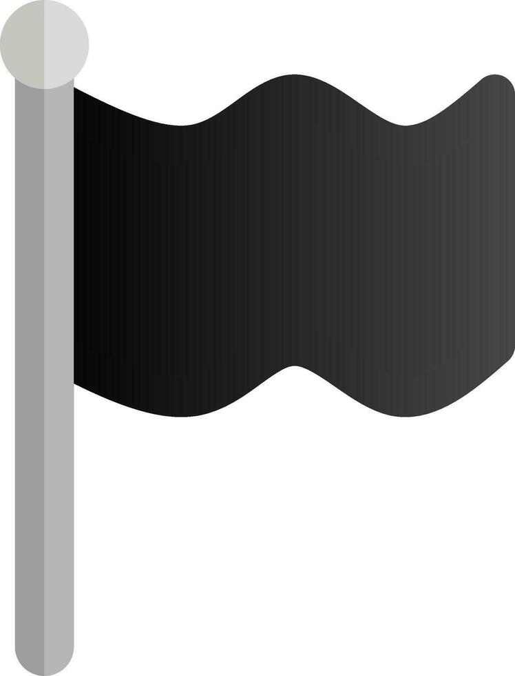 black flag icon sign vector