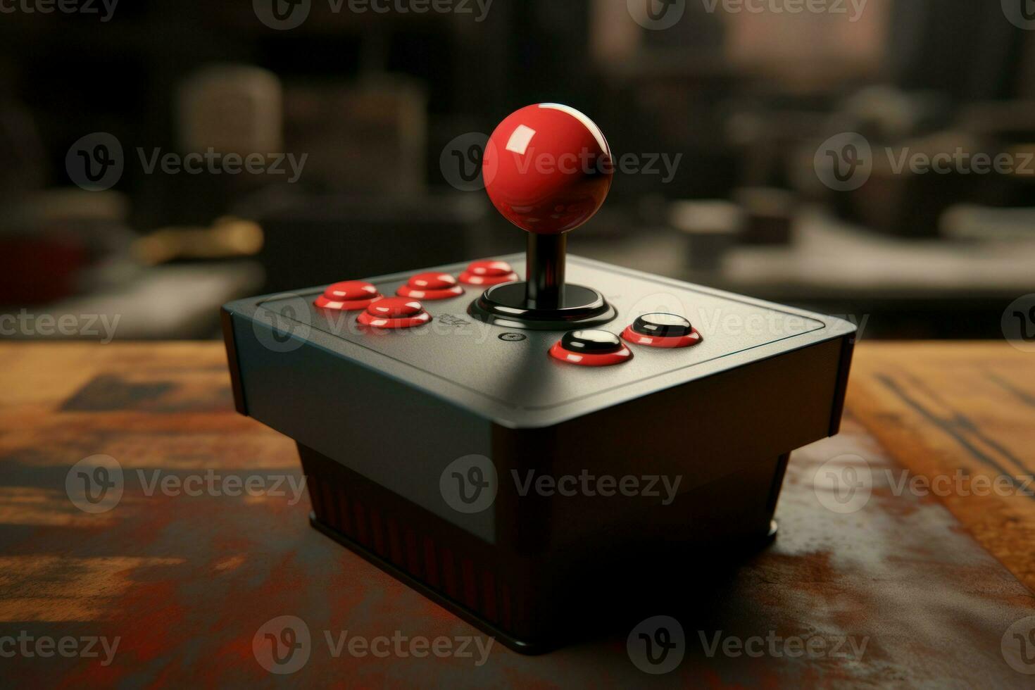 AI generated Addictive Joystick game. Generate Ai photo