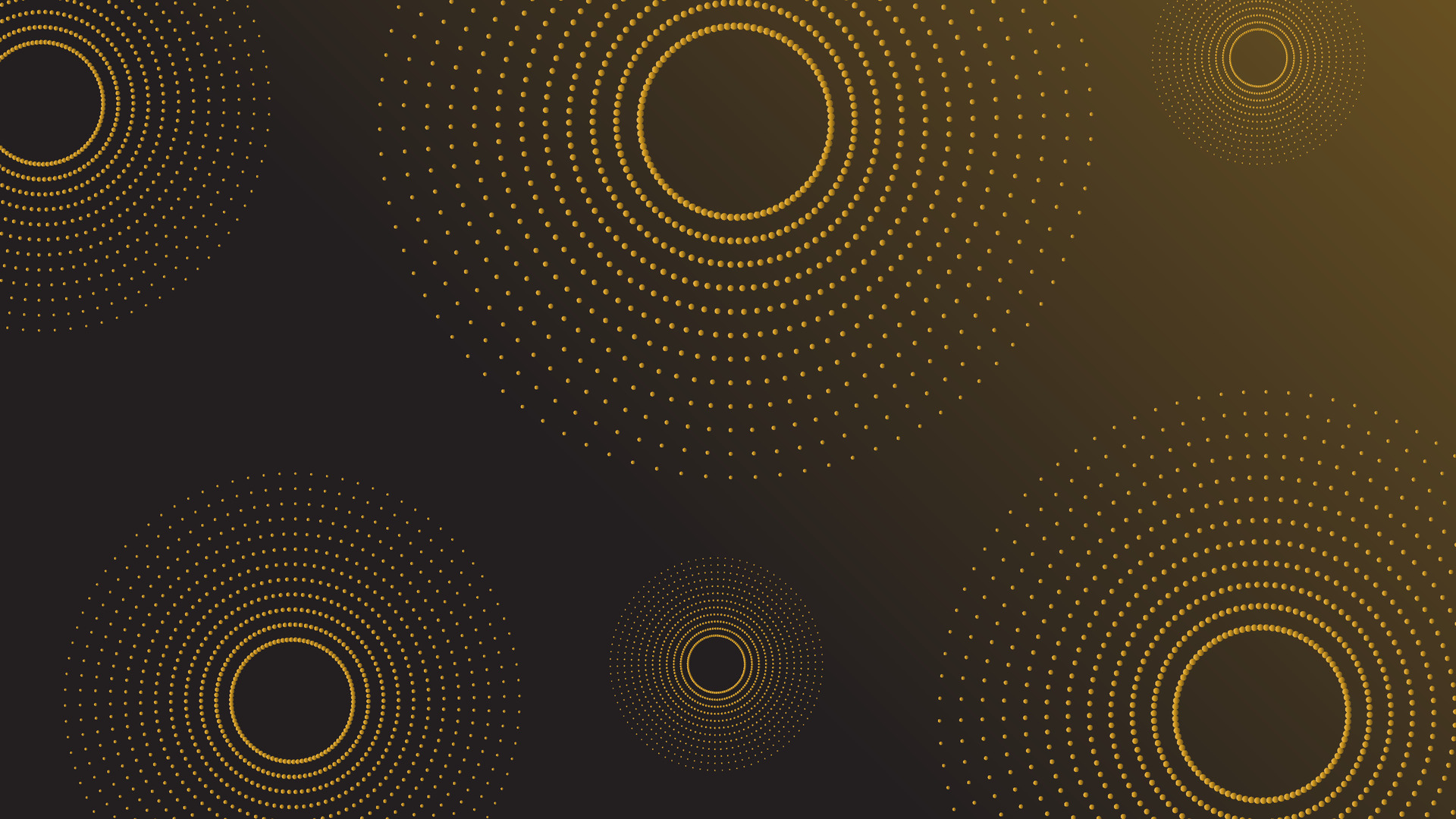 Abstract gradient golden dot pattern vector background 36127512 Vector